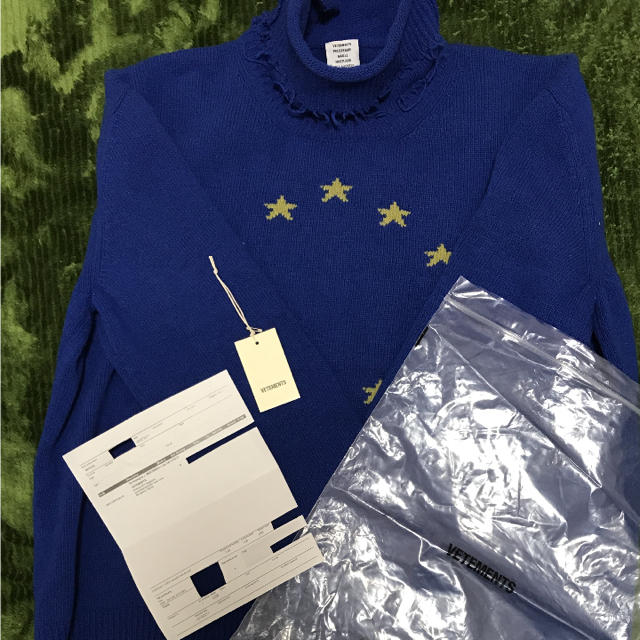 vetements Europa連合 ビッグニット