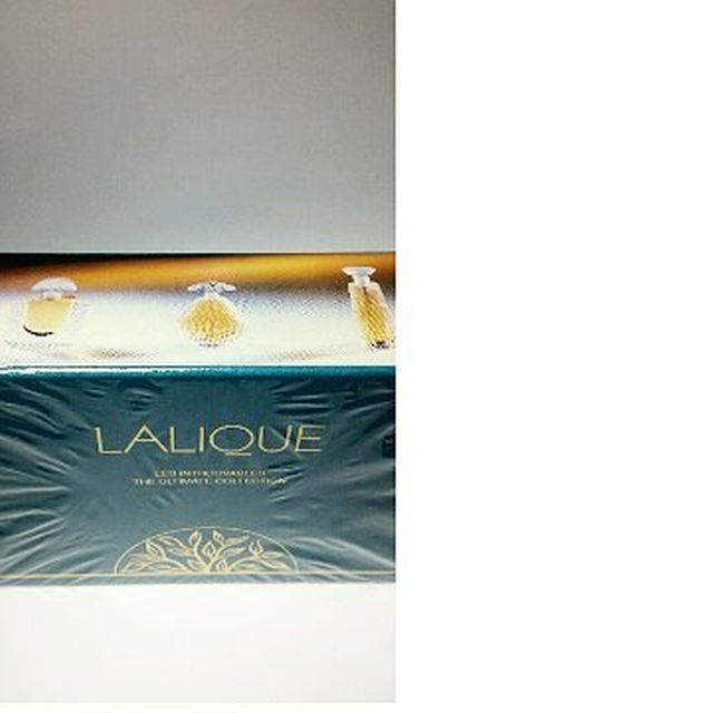 ラリック Laliqueアルティメットミニ香水３本コレクション箱付き新品