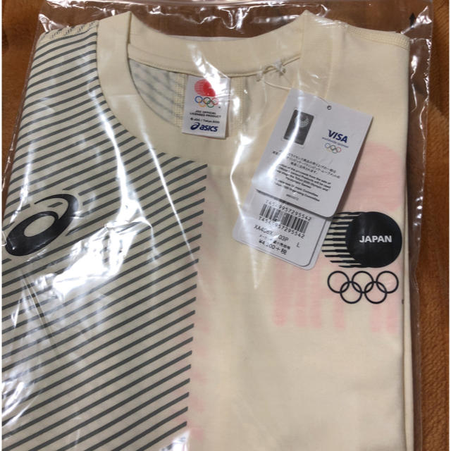asics(アシックス)の平昌オリンピックJOC公式ライセンスTシャツ メンズのトップス(Tシャツ/カットソー(半袖/袖なし))の商品写真