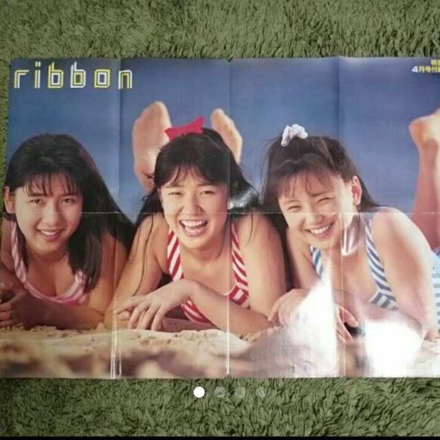 永作博美 (ribbon) 水着ポスター エンタメ/ホビーのタレントグッズ(女性タレント)の商品写真