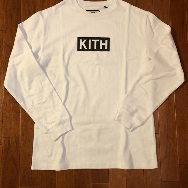 KITH box logo ロンT ホワイト Mサイズ | フリマアプリ ラクマ