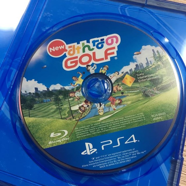 PlayStation4(プレイステーション4)のnew みんなのGOLF ps4 エンタメ/ホビーのゲームソフト/ゲーム機本体(家庭用ゲームソフト)の商品写真