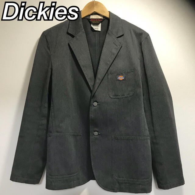 ■【Dickies】ディッキーズ テーラードジャケット デニム生地 グレー | フリマアプリ ラクマ