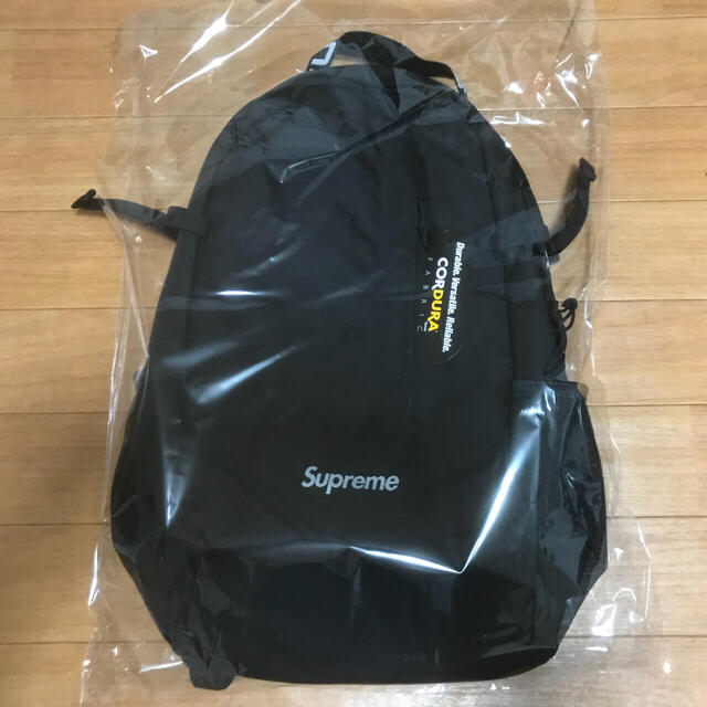 バッグパック/リュックsupreme 18ss backpack black バックパック 黒