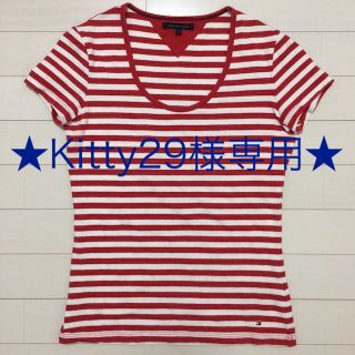 トミーヒルフィガー(TOMMY HILFIGER)のTOMMY HILFIGER ボーダー Tシャツ(Tシャツ(半袖/袖なし))