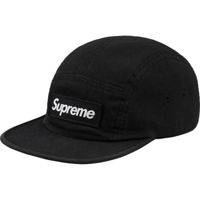 AprilroofsSupreme Military Camp Cap 2019fw BLK