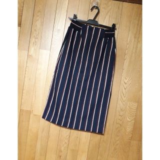 ザラ(ZARA)のさりー様専用★ZARA/ザラ　ストライプ柄タイトスカート(ひざ丈スカート)