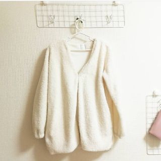 ダブルクローゼット(w closet)のモコモコブルゾン(ブルゾン)