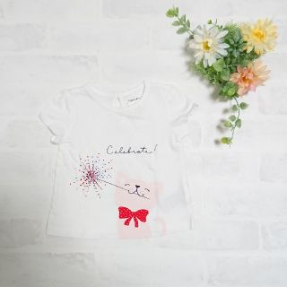 ベビーギャップ(babyGAP)のbabyGAP☆ベビーギャップ ねこちゃんTシャツ 70(Ｔシャツ)