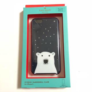 ケイトスペードニューヨーク(kate spade new york)の【もんちっち様専用】ケイトスペード 白くま  iPhone 6 6s ケース (iPhoneケース)