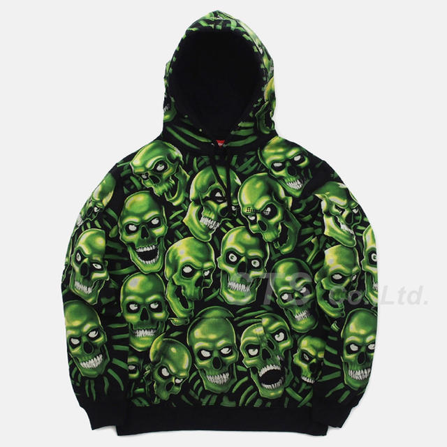 Supreme - 【M】supreme skull pile hooded sweatshirtの通販 by 周瑜