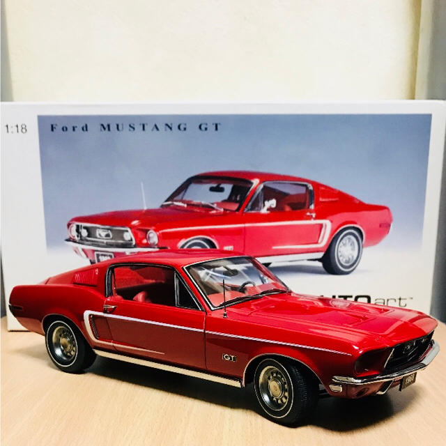 1/18  絶版レア AUTOart Ford MUSTANG GT 390