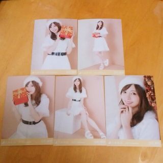 ノギザカフォーティーシックス(乃木坂46)の白石麻衣 サンタ 生写真セット(アイドルグッズ)