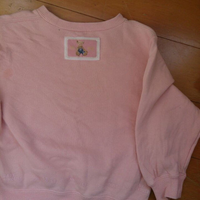 PINK HOUSE(ピンクハウス)の【used】S ピンクハウス トレーナー キッズ/ベビー/マタニティのキッズ服女の子用(90cm~)(その他)の商品写真