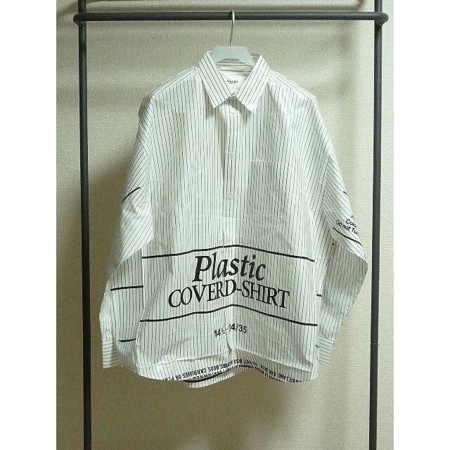 doublet 2018s/s PLASTIC SHIRT WHITE S メンズのトップス(シャツ)の商品写真