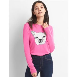 ギャップ(GAP)の値下げ 美品☆ フレンチ クルーネックプルオーバー(ニット/セーター)