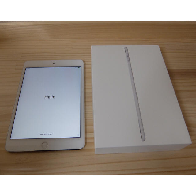 Apple(アップル)の【美品】Apple iPadmini4 Wi-Fi+Cellular 64GB スマホ/家電/カメラのPC/タブレット(タブレット)の商品写真