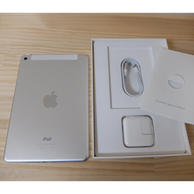 Apple(アップル)の【美品】Apple iPadmini4 Wi-Fi+Cellular 64GB スマホ/家電/カメラのPC/タブレット(タブレット)の商品写真