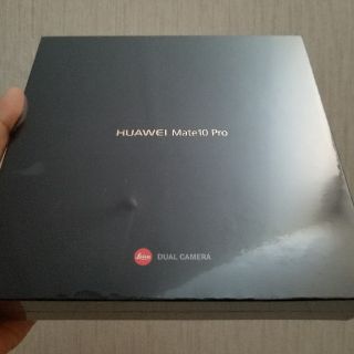 アンドロイド(ANDROID)の【2児のパパ様専用】Huawei Mate10 Pro グレー　新品未開封品(スマートフォン本体)