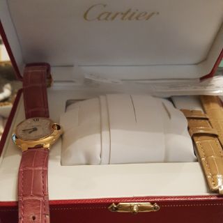 カルティエ(Cartier)の美品CartierバロンブルーSM(腕時計)