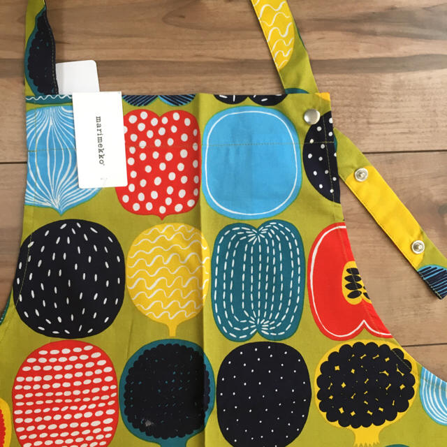 marimekko(マリメッコ)の＊マリメッコ コンポッティ エプロン＊ ハンドメイドの生活雑貨(キッチン小物)の商品写真