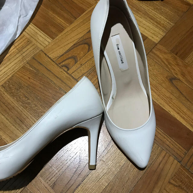 ESPERANZA(エスペランサ)のホワイトパンプス♡ レディースの靴/シューズ(ハイヒール/パンプス)の商品写真