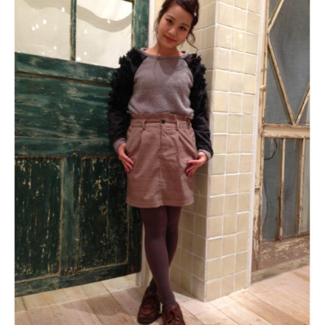 flower(フラワー)のチェックスカート レディースのスカート(ひざ丈スカート)の商品写真