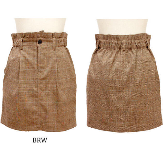 SNIDEL(スナイデル)の大野奈津子さん着用チェックスカート レディースのスカート(ひざ丈スカート)の商品写真
