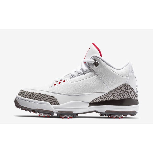 NIKE(ナイキ)のジョーダン 3 メンズ ゴルフ Nike Air Jordan 3 Golf スポーツ/アウトドアのゴルフ(その他)の商品写真