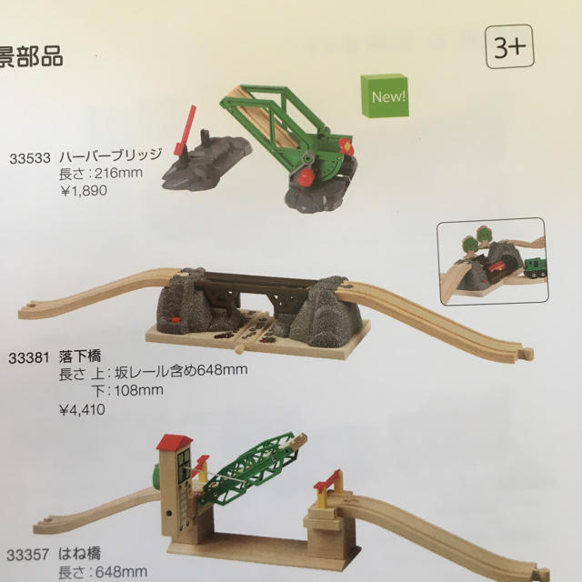 BRIO(ブリオ)のブリオ 橋 トンネル キッズ/ベビー/マタニティのおもちゃ(電車のおもちゃ/車)の商品写真