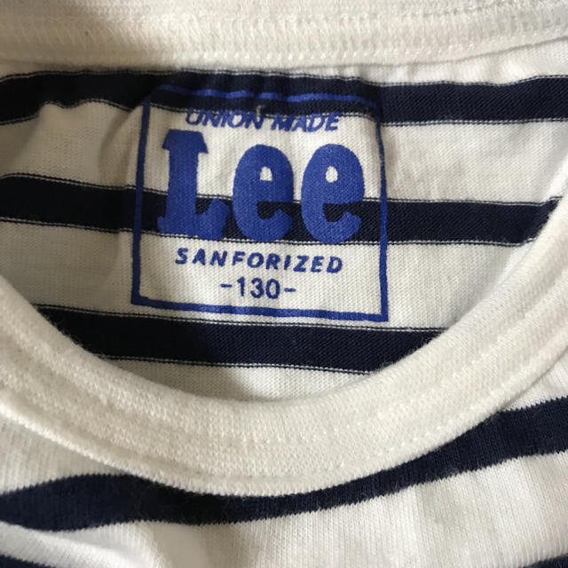 Lee(リー)のLeeロンT130 キッズ/ベビー/マタニティのキッズ服男の子用(90cm~)(Tシャツ/カットソー)の商品写真