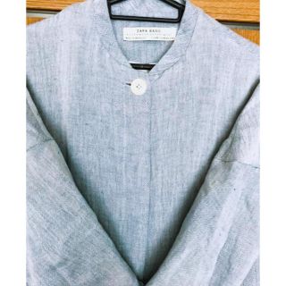 ザラ(ZARA)のロングジャケット(スプリングコート)