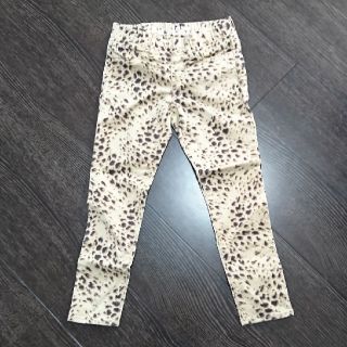 ギャップキッズ(GAP Kids)の新品！ Gap kids ヒョウ柄のレギンスジーンズ・パンツ 6歳/120cm(パンツ/スパッツ)