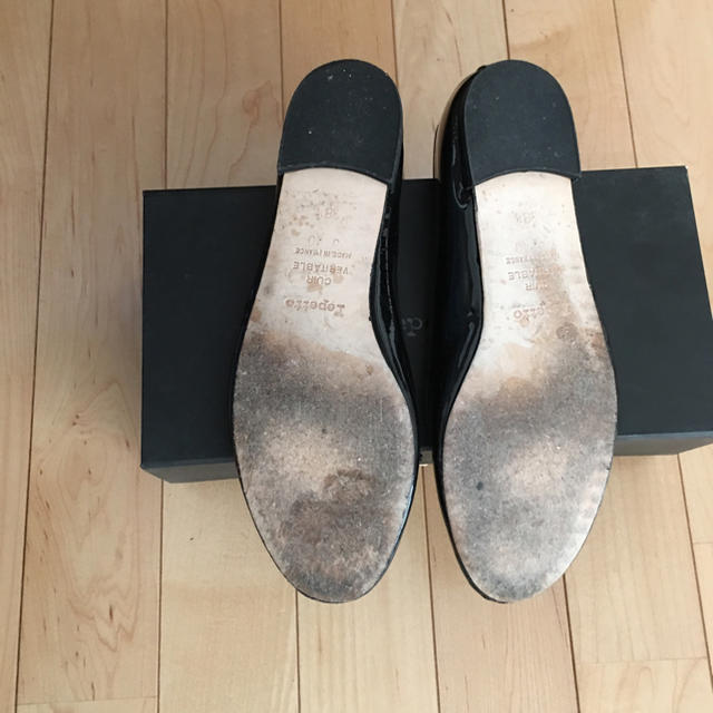 repetto(レペット)のレペットエナメルバレーシューズ レディースの靴/シューズ(バレエシューズ)の商品写真