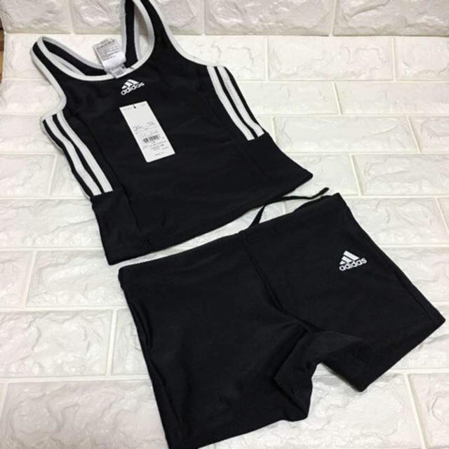 adidas 新品 アディダス セパレート 子供 水着の通販 by sports wear｜アディダスならラクマ