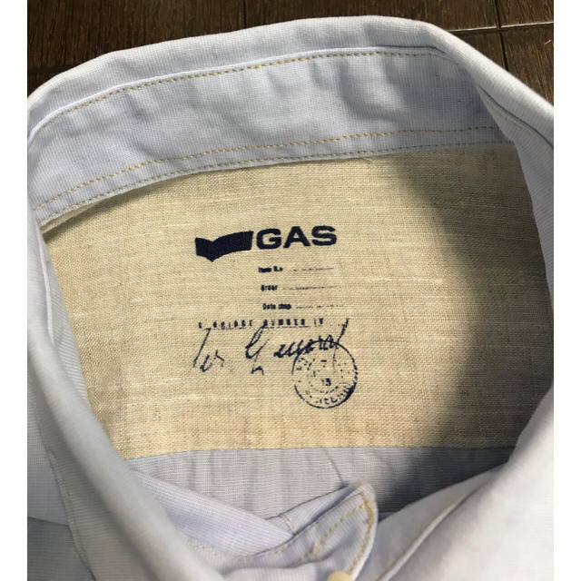 GAS(ガス)の美品☆GAS☆ガス☆肘あてデザイン☆長袖シャツ☆ メンズのトップス(シャツ)の商品写真