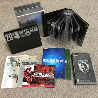 プレイステーション2(PlayStation2)の美品☆METAL GEAR 20thアニバーサリー限定コレクションBox(家庭用ゲームソフト)