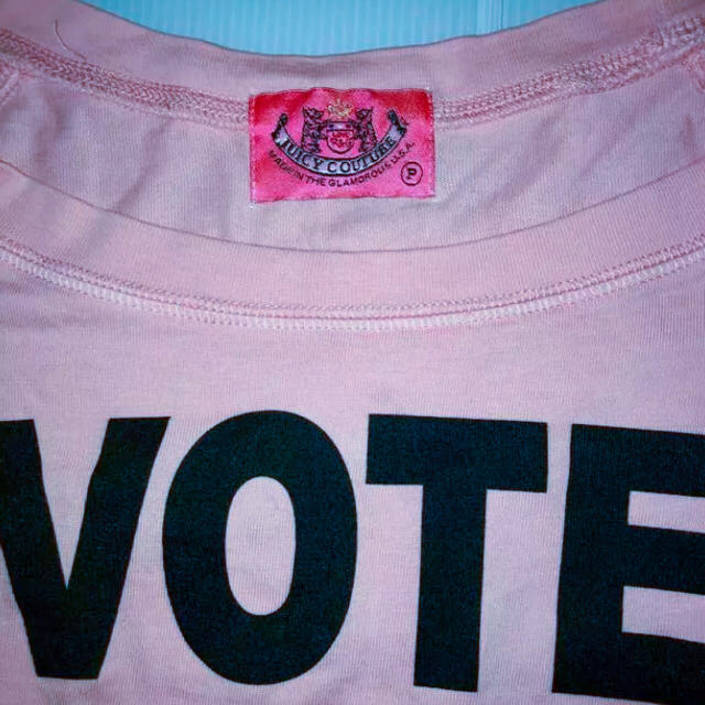 Juicy Couture(ジューシークチュール)のジューシークチュール ロンT ピンク 美品 レディースのトップス(Tシャツ(長袖/七分))の商品写真