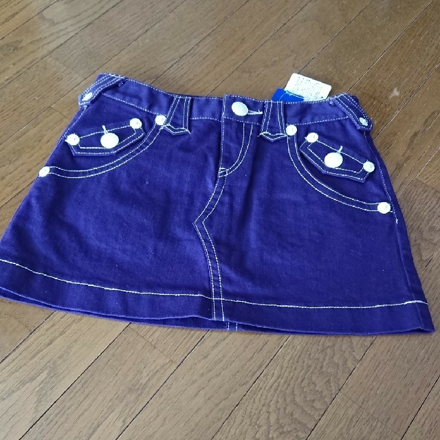 BURBERRY BLUE LABEL(バーバリーブルーレーベル)のBURBERRYブルーレーベル☆カラーデニムスカート レディースのスカート(ミニスカート)の商品写真