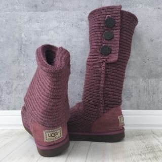 アグ(UGG)の【ぱるる様 専用】アグ ニットブーツ クラシックカーディ(ブーツ)