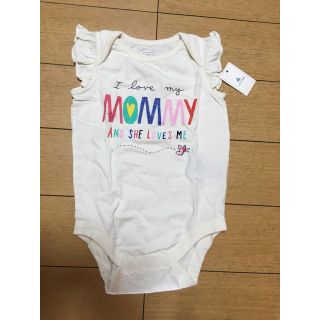 ベビーギャップ(babyGAP)のbabyGAP 新品 タグ付 ロンパース MOMMY 70(ロンパース)