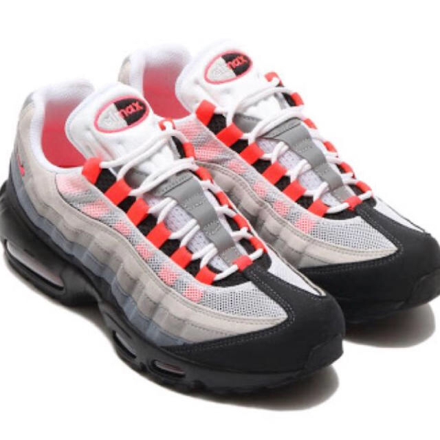 NIKE AIR MAX 95 27cm ナイキ エアマックス SOLARRED