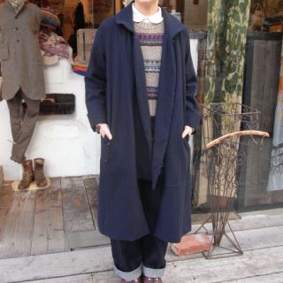 KAPITAL - Kapital 追撚ウールケリーコート 週末限定値下げ!の通販