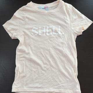 スナイデル(SNIDEL)のスナイデルガール  薄桃色Tシャツ サイズ130(Tシャツ/カットソー)