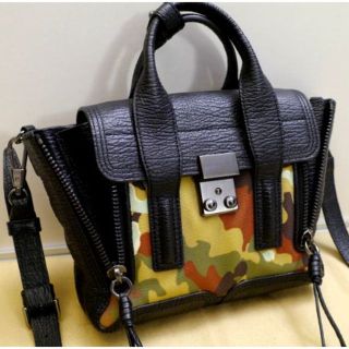 スリーワンフィリップリム(3.1 Phillip Lim)の極美品12万◆3.1フィリップリム パシュリ ミニサッチェル 2way バッグ◆(ショルダーバッグ)