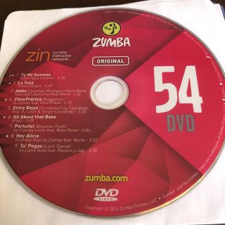 ズンバ(Zumba)のZumba DVD54(スポーツ/フィットネス)