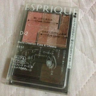 エスプリーク(ESPRIQUE)のエスプリーク アイ＆チーク D-2(その他)