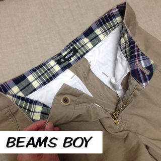 ビームスボーイ(BEAMS BOY)のBEAMS BOY☆折返しチェックパンツ(カジュアルパンツ)