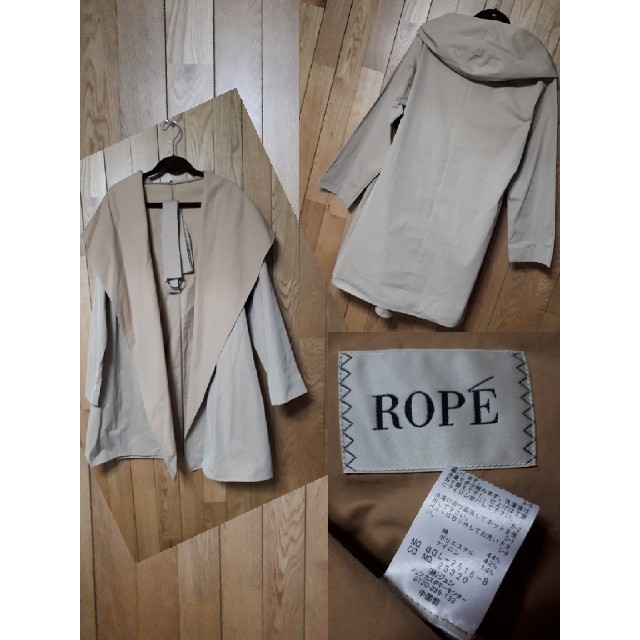 ROPE’(ロペ)のねね様専用★ROPE　ツイルトッパーコート,スプリングコート レディースのジャケット/アウター(スプリングコート)の商品写真