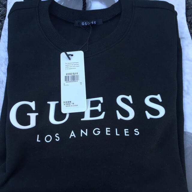 GUESS(ゲス)のguess × generations コラボ スウェット M 黒 レディースのトップス(トレーナー/スウェット)の商品写真